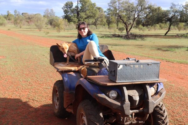 moi avec yellow sur le quad