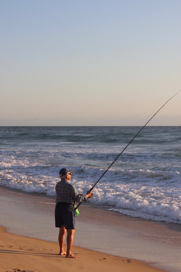 pêcheur de la gold coast