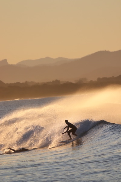 byron bay sunset