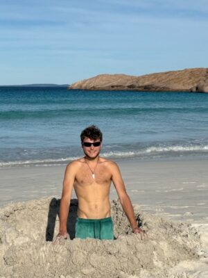 twilight beach