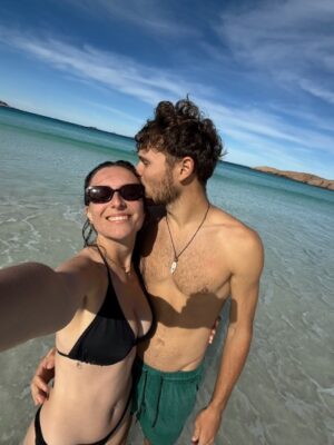 twilight beach