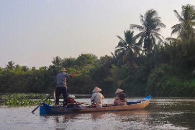 ben tre en bateau