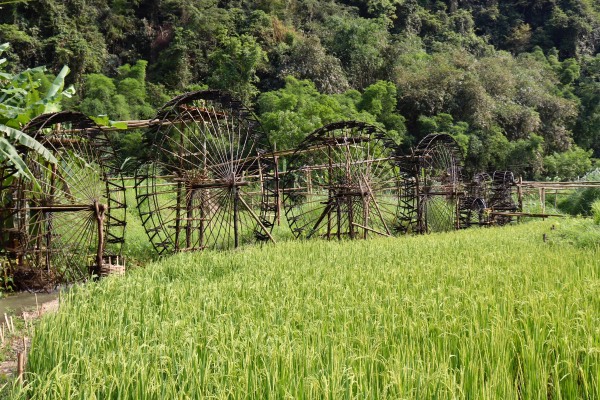roue à eau pu luong