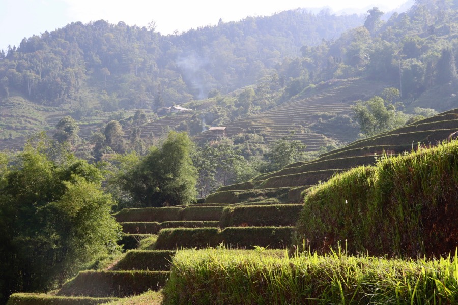 day 2 trek Hoang su phi