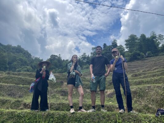 day 2 trek Hoang su phi