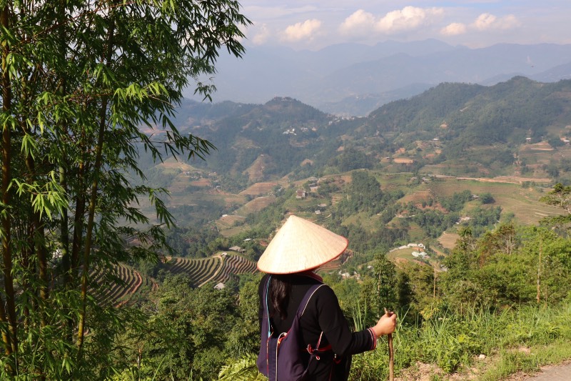 day 2 trek Hoang su phi