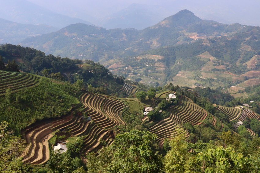 day 2 trek Hoang su phi