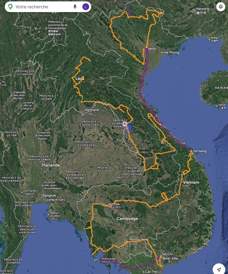 map aventure moto